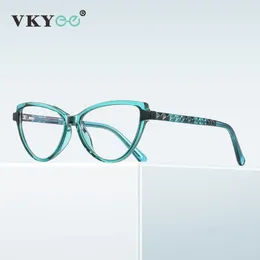 Sunglasses VICKY Women Prescription Glasses Hyperopia Myopia Reading Anti Blue Light Blocking Cat Eye Eyeglasses Frame PFD2131