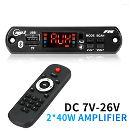 Bluetooth 5.0 Mp3 Decoder Board 7V-26V Diy Wireless Player Call Recording Music Usb Tf Aux Fm Radio Folder Switching