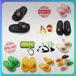 Designer Bear Platform Slipper Sandal Casual Slippers Womans Mens Wear Light Weight Breathable Super Soft Summer Heel Outdoors Beach Shoes 83179 s 63572