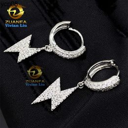 Designer Jewelry Wholesale price jewelry 925 sterling silver luxury diamond jewelry vvs moissanite hoop earrings