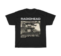 Radiohead T Shirt Men Fashion Summer Cotton Tshirts Kids Hip Hop Tops Arctic Monkeys Tees Women Tops Rock Boy Camisetas Hombre 229075101