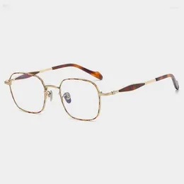 Sunglasses Frames Vintage Classical Premium Titanium Ultra-light Eye Glasses Frame Men Women Fashionable High Quality Eyeglasses