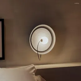 Wall Lamp Nordic Magnet Adjustable Modern Bedroom Bedside Background Decoration