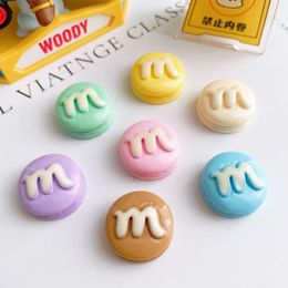 Craft Tools 10 Pcs Cute Stereo M Bean Sugar Collection Flat Back Resin Scrapbooking DIY Jewelry Decoration Accessorie