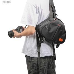 Camera bag accessories Bags Portable Professional Shoulder Bag with Rain Cover for Panasonic SLR Lens Tripod For Men Outdoor Travel YQ240204