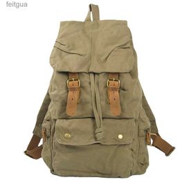 Camera bag accessories Casual Mens Bag Canvas SLR Retro Backpack backpack YQ240204