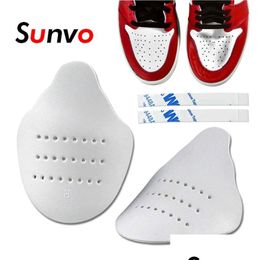 Shoe Parts & Accessories Sneakers Anti Crease Protector Bending Crack Toe Caps Shoe Stretcher Expander Shaper Fold Case Protection Dro Dhfj0
