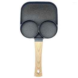 Pans Breakfast Pan Convenient Pancake Griddle Frying Multi-function Egg Square Japanese-style Non-stick 3 1