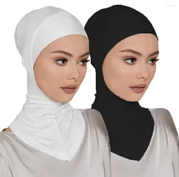 Ethnic Clothing 1PC Women Muslim Underscarf Head Cover Headscarf Inner Hijab Caps Islamic Ninja Scarf Hat Cap Bonnet