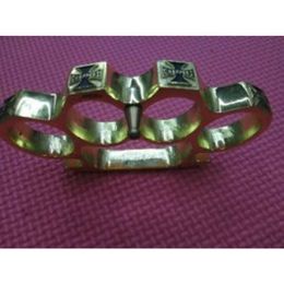 Four Finger Self-defense Buckle Tiger Hand Support Fist Zinc Alloy Material Sturdy and Wear-resistant 810ch FPZG