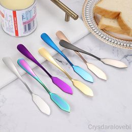 Knives 10pcs Stainless Steel Butter Knife Western Grease Cheese Bread Jam Factory Direct Home Daily Use