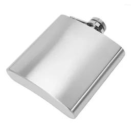 Hip Flasks Pocket Wine Bottle Flask Silver 168ml/6oz 220ml/8oz Stainless Steel For All Outdoor Activities Brand Durable