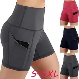 Active Shorts Running Yoga Hip Lift High Waist Fitness Sports Wear For Women Breathable Push Up Leggings Gym
