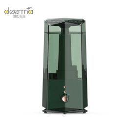 Humidifiers Deerma Air Humidifier Bedroom Home Office Desktop 4l Large Capacity Water Adding F360 Green Crystal Humidifier Convenient Water