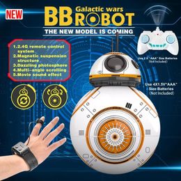 24G RC Robot Car With Sound Gesture Sensing Induction Electric Intelligent Programmable Toy Remote Control Robots Boy Girl Gift 240127