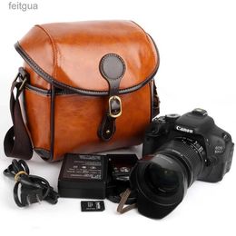 Camera bag accessories Waterproof Retro DSLR Bag For 1300D 1200D 1100D 750D 6D 5D Mark iv iii ii T6i T5i T6 100D 200D 77D 80D 90D YQ240204