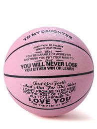 Custom Outdoor Basketball Gift Size 7 Basketball Outdoor Engraved Birthday Graduation Back to School Gifts 240127