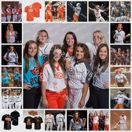 NEW 2024 College Wears NCAA Stitched Oklahoma State Cowgirls Softball Baseball Jersey OSU 24 TATUM SPARKS 25 JULIA COTTRILL 26 M High