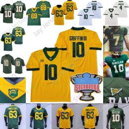 Baylor Football Jersey NCAA College RG3 Robert Gryphon III Blake Shapen Qualan Jones Richard Reese Hal Presley Jones Neal Baldwin Williams S