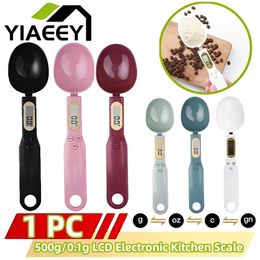 Measuring Tools Weight Spoon LCD Digital Kitchen Scale 500g 0.1g Food Mini Tool For Milk Coffee