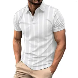 Men's Casual Shirts Summer Printed Collar Button Up Shirt For Sports And Leisure T Cotton Men Pack