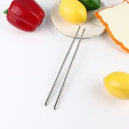 Chopsticks Chinese Fashion Anti-slip Design Stainless Steel Safe & Hygienic Tableware Supplies