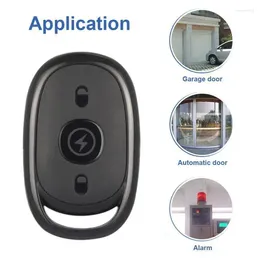 Remote Controlers 433Mhz 3CH Duplicator Cloning Control RF Wireless Transmitter Fob 433.92 Mhz For Garage Door Car Electric Gate Alarm Key