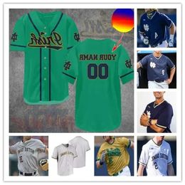 College Ncaa Notre Dame Baseball Jersey David Lamanna Carter Putz Ryan Cole Jack Zyska Jack Brannigan Penney Jared Miller Zack Prajzner B High