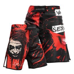 MMA Joker Funny Fighting Sports Shorts Comprehensive Fighting Training Beach Gym Jujutsu Muscle Running Muay Thai