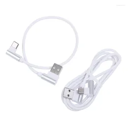 Degree Type C Cable Right Angle Charger L Shape Charging Data Sync Cord