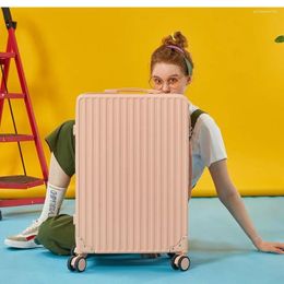 Suitcases Candy Rolling Luggage Travel Suitcase Design 1/9 Open Trunk High Quality Case Large Capacity Box Password Lock Luggages