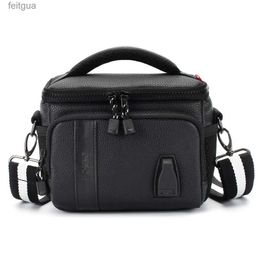 Camera bag accessories MCHENG Shock Resistant Bag with Convenient USB Charging Port Crossbody Digital Case YQ240204