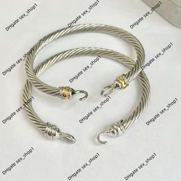 Designer Jewellery Bracelet Fashion Brand Davids Popular Twisted Thread Hook Closed Bracelet