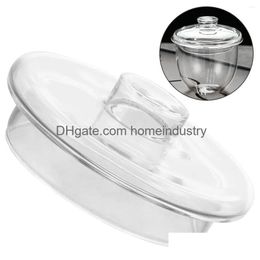 Dinnerware Sets Tea Pot Glass Lid Decorative Kettle Er Replaceable Teacup Drop Delivery Dhqhs