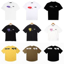 Herren-Designer-T-Shirts, modisches T-Shirt, Herren-Designer-Shirt für Herren, Luxus-Top, Damen-T-Shirt, Rundhalsausschnitt, kurze Ärmel, Baumwolle, atmungsaktiv, Buchstaben-T-Shirt, 20er Jahre, XL, Weiß, Schwarz