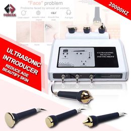 The Portable Ultrasound Machine 1 MHZ 3 Therapy Skin Care Ltrasonic Anti Ageing Face Body Massager 240118