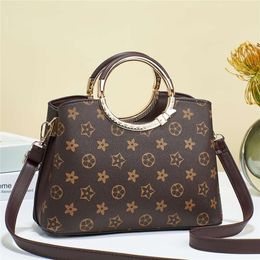 New Women's Western Style Handbag able Casual Large Capacity Single Shoulder Crossbody Bag Versatile and Simple 2024 78% Off Store wholesale