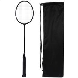 Badminton racket All carbon aggravate Sweet Zone Small Patting Surface Effort Hitting Point Professional Training Control S 240122