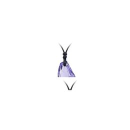 Pendant Necklaces Pretty Necklaces Women Mens 18K Gold Gp Element Crystal Wolf Tooth Black Pendant Necklace Drop Delivery Jewellery Neck Dhcka