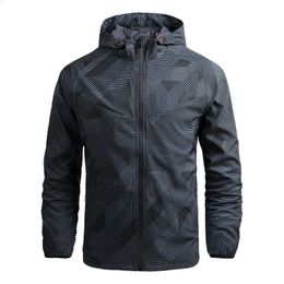 Windproof Jacket Men Waterproof Breathable Parka Brand Casual Sports Outdoor Coat Male WindJacket Hardshell Wind Jacket Men Tops 240123