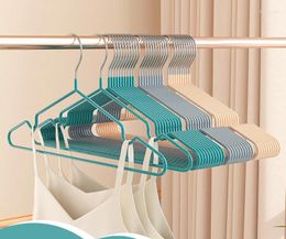 Hangers Stainless Steel Hanger Household Hanging Clothes Drying Non-slip Balcony Wardrobe Special Support Thickening