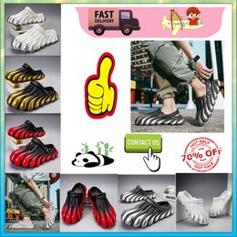 Men Slides Designer Platform Slippers Woman Anti Slip -resistant Light Weight Breathable Low Cut Super Soft Soles Sandals Flat Summer Beach Slipper 22793 per