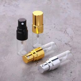 Storage Bottles 2ml 3ml 5ml 10ml Aluminum Metal Empty Mini Perfume Spray Bottle Sample Refillable