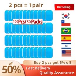 Accessories Gel Pads For Ems Abdominal Trainer Muscle Stimulator Exerciser Slimming Machine 10Pcs Body Massager Patch