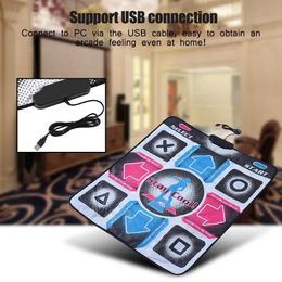 FootPrint Fitness Dancer Blanket USB Wired Dance Mats Dancing Step Pad for PC Dancer Blanket Equipment Revolution Dancing Games 240129