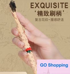 Quality Independent Packaging High-End Soft Fur Wide Head Adult Home Use Couple Toothbrush Gift Box