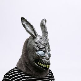 Animal Cartoon Rabbit mask Donnie Darko FRANK the Bunny Costume Cosplay Halloween Party Maks Supplies Y200103267g