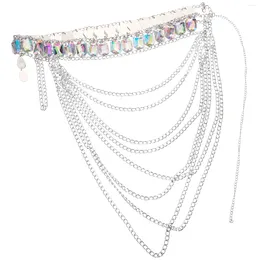 Belts Unique Waist Chain For Women Belly Shapewear Charms Shiny Beach Party Girls Body Multi-layer