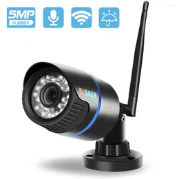 Camera Wifi IR Night Vision SD Card Wireless 2MP Audio Record Outdoor Bullet Video Surveillance