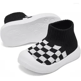 First Walkers Baby Shoes Boy Girl Non-Skid Indoor Infant Walking Breathable Warm Elastic Sock Memory Sole Outdoor Sneakers